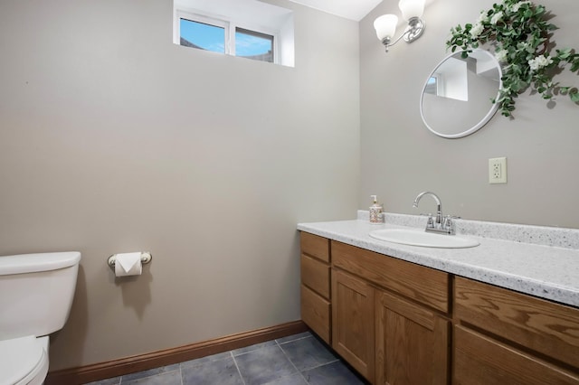 615 18th St, Prairie Lake Twp, WI 54728 - bathroom featuring toilet and vanity
