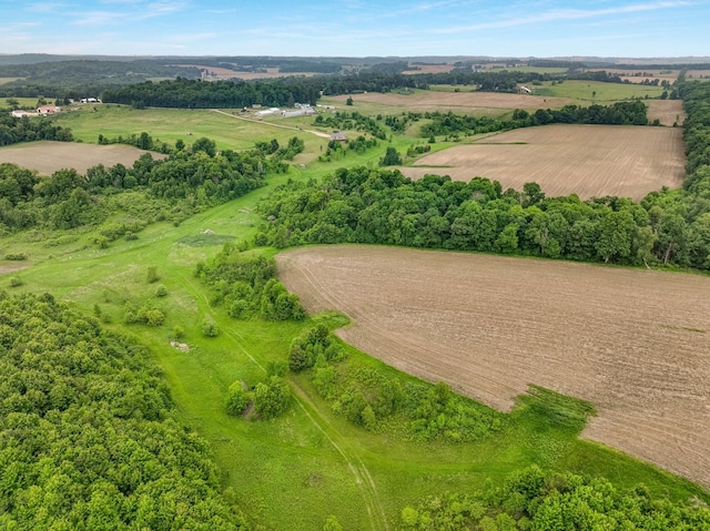 615 18th St, Prairie Lake Twp, WI 54728 - aerial view of sparsely populated area