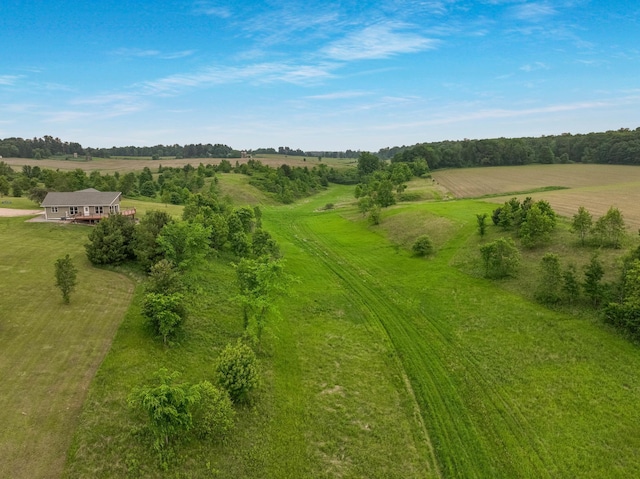 615 18th St, Prairie Lake Twp, WI 54728 - overview of rural landscape