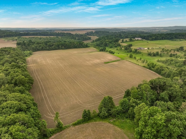 615 18th St, Prairie Lake Twp, WI 54728 - aerial view of sparsely populated area