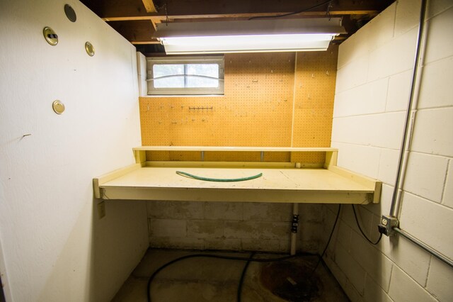 12423 93rd Ave N, Maple Grove, MN 55369 - basement featuring concrete block wall