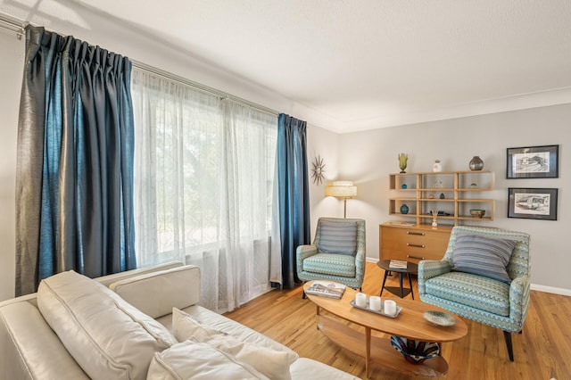 3420 Parkview Blvd, Robbinsdale, MN 55422 - living area featuring plenty of natural light and wood finished floors