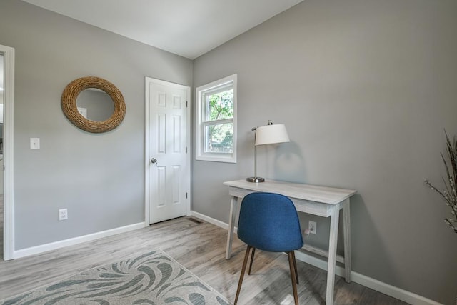 4220 Brookside Ave, Saint Louis Park, MN 55416 - office space with baseboards and wood finished floors