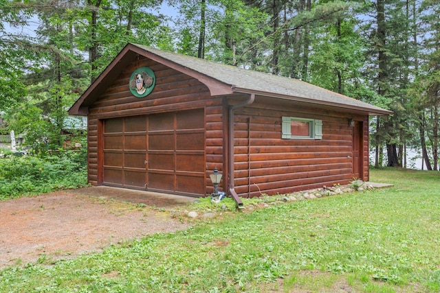 25761 Echo Bay Rd, Bay Lake Twp, MN 56444 - view of detached garage