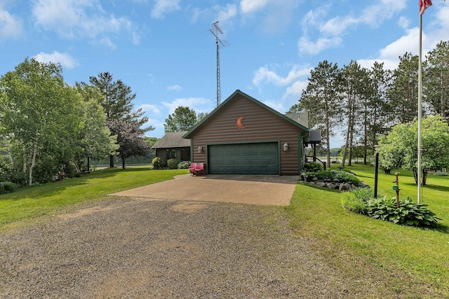 38071 248th St, Hillman, MN 56338 - garage featuring driveway