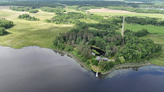 38071 248th St, Hillman, MN 56338 - aerial view of property's location featuring a nearby body of water
