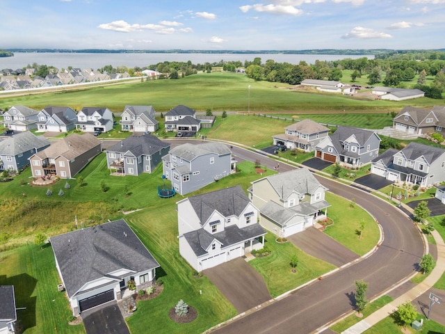 146 Maple Ter, Waconia, MN 55387 - aerial view of residential area with a large body of water