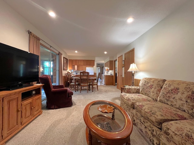 1804 7th St SW, Willmar, MN 56201 - living area with light carpet and recessed lighting