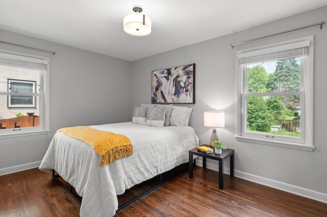 6045 Oakland Ave, Minneapolis, MN 55417 - bedroom featuring baseboards and wood finished floors