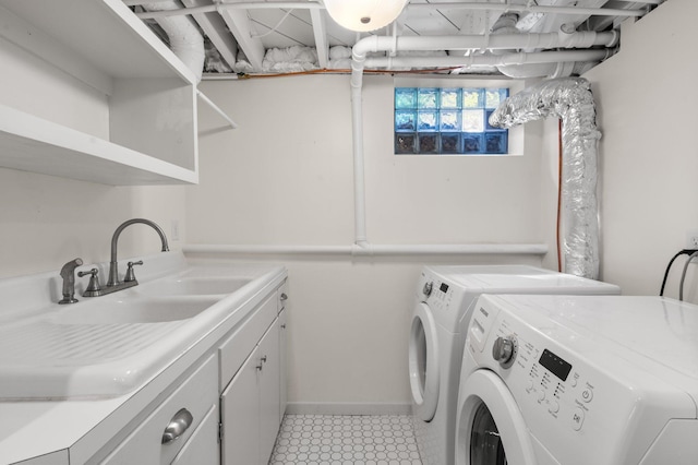 6045 Oakland Ave, Minneapolis, MN 55417 - laundry room featuring washing machine and dryer and cabinet space