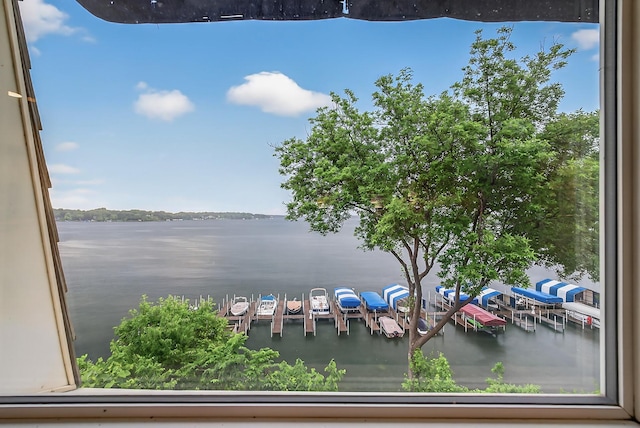 4371 Wilshire Blvd Unit 107, Mound, MN 55364 - water view featuring a marina