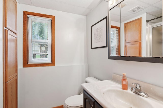 704 Lexington Ave N, New Prague, MN 56071 - full bathroom with vanity and a stall shower