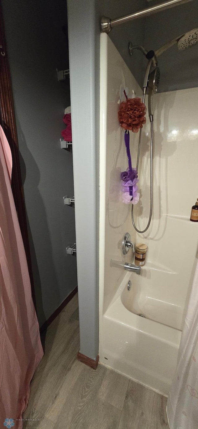 961 39 1/2 Ave W, West Fargo, ND 58078 - bathroom with shower / bathtub combination with curtain