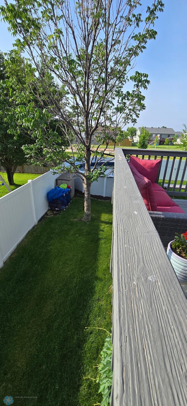 961 39 1/2 Ave W, West Fargo, ND 58078 - view of fenced backyard