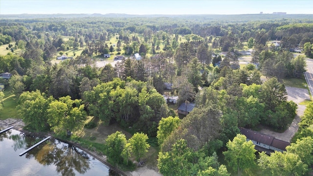 31905 Jefferson Blvd, Greenway Twp, MN 55775 - aerial view of property and surrounding area featuring a heavily wooded area and a nearby body of water
