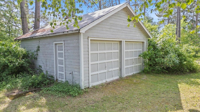 31905 Jefferson Blvd, Greenway Twp, MN 55775 - view of detached garage