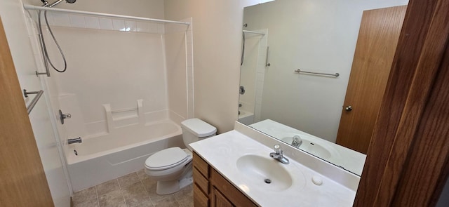 5293 Manchester Dr Unit 1, Maple Plain, MN 55359 - bathroom with shower / bath combination, vanity, and tile patterned flooring