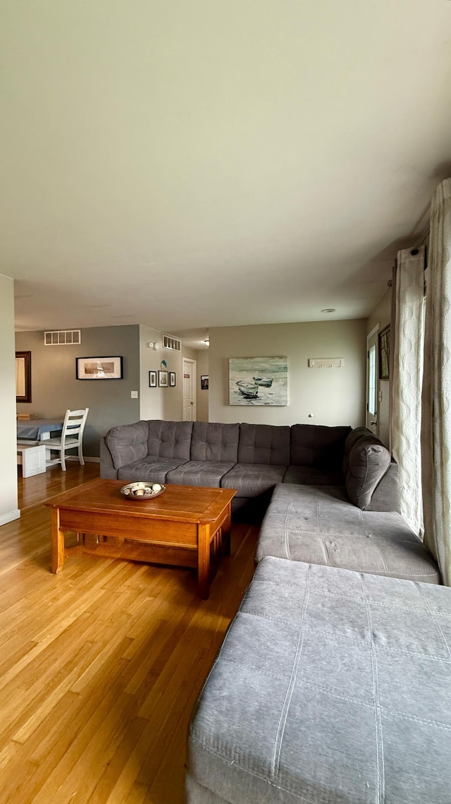 306 4th St, La Crescent, MN 55947 - living room featuring wood finished floors