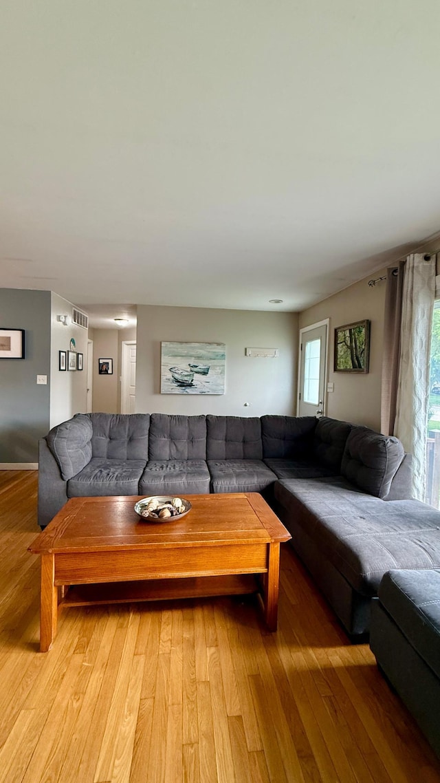 306 4th St, La Crescent, MN 55947 - living area with light wood finished floors