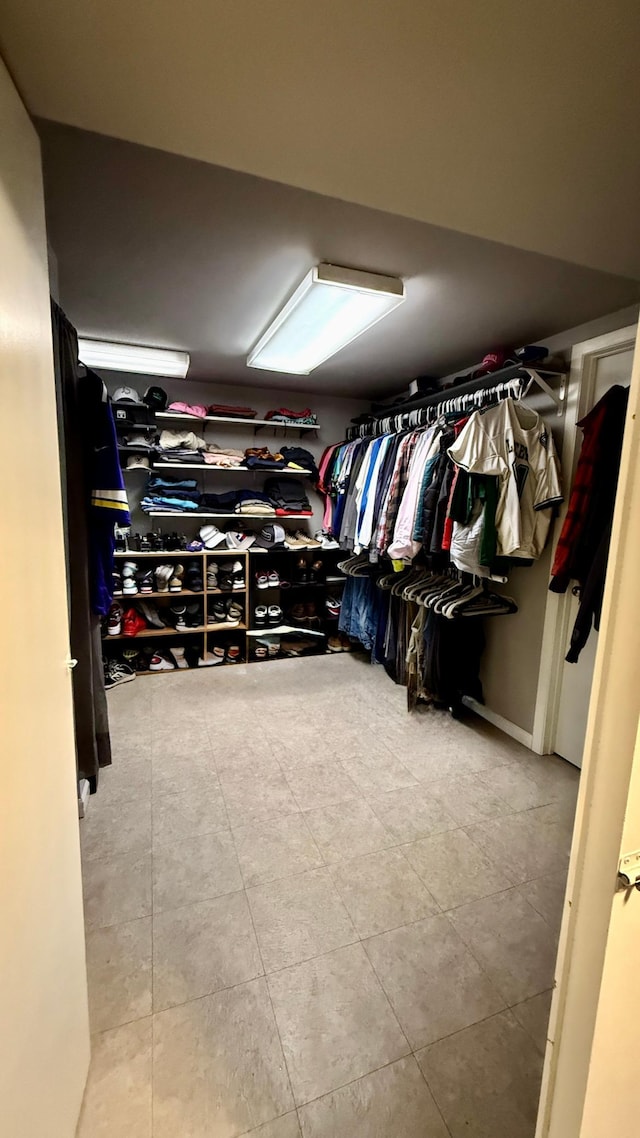 306 4th St, La Crescent, MN 55947 - spacious closet with tile patterned flooring