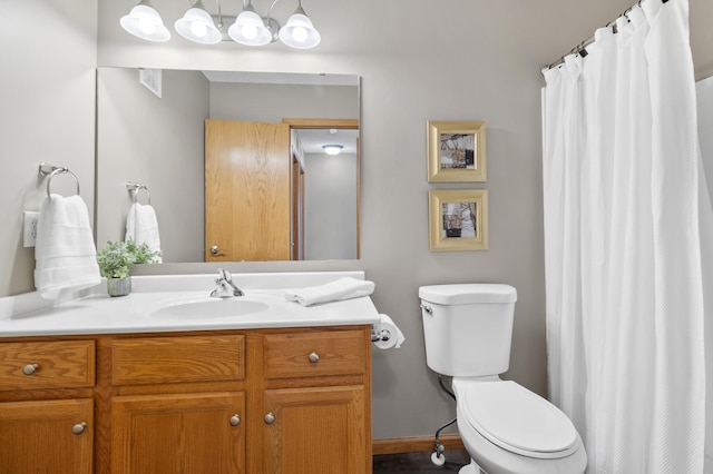 9769 Pinehurst Ct, Elko New Market, MN 55020 - bathroom with vanity and a shower with curtain