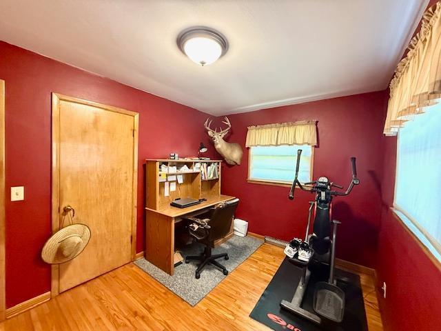 819 Washington St E, Caledonia, MN 55921 - office space with light wood-style floors and baseboards