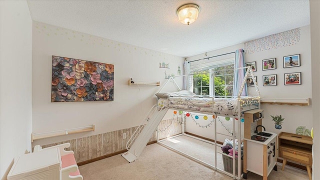 539 Deer Ridge Ln S, Maplewood, MN 55119 - bedroom featuring carpet flooring and a textured ceiling