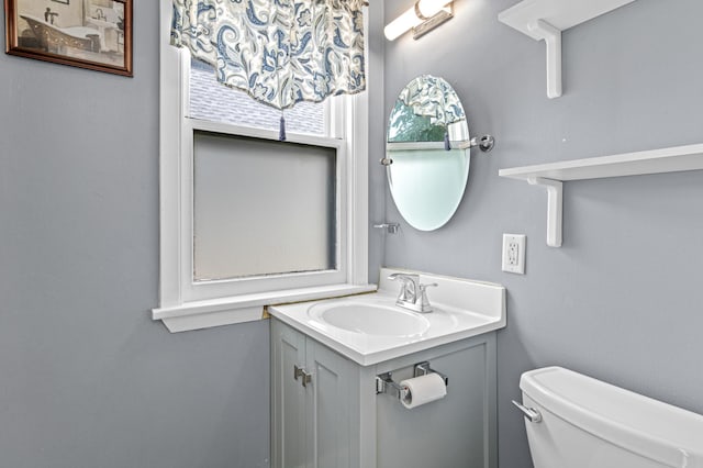 2414 3rd St NE, Minneapolis, MN 55418 - half bath featuring toilet and vanity