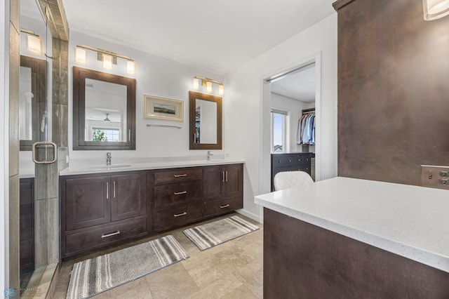 122 15th Ave E, Fargo, ND 58078 - bathroom with double vanity and plenty of natural light