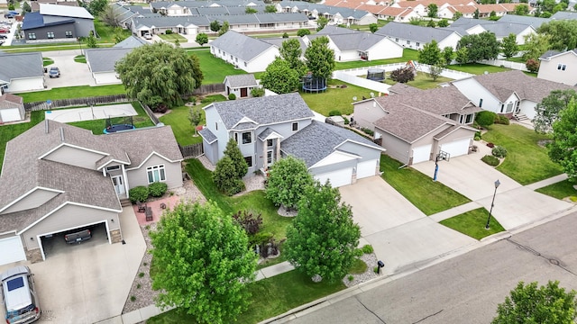 122 15th Ave E, Fargo, ND 58078 - aerial view of residential area