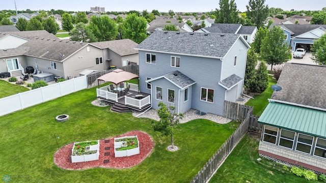 122 15th Ave E, Fargo, ND 58078 - aerial perspective of suburban area