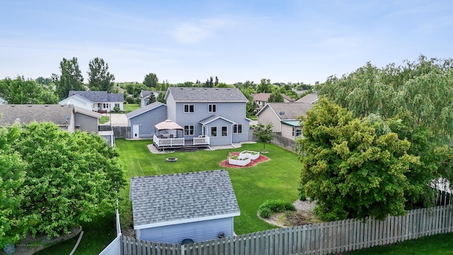 122 15th Ave E, Fargo, ND 58078 - aerial view of residential area
