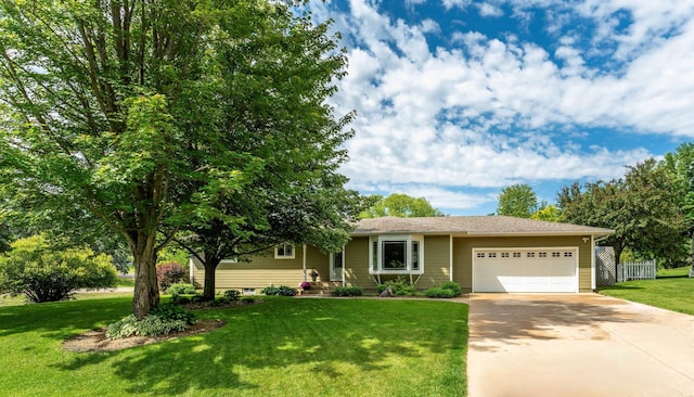 1430 Hoot Lake Dr, Fergus Falls, MN 56537 - view of front of property with a garage and concrete driveway