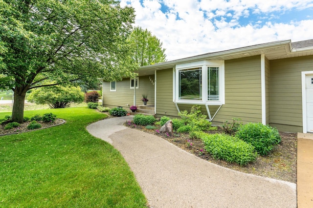 1430 Hoot Lake Dr, Fergus Falls, MN 56537 - doorway to property with a lawn