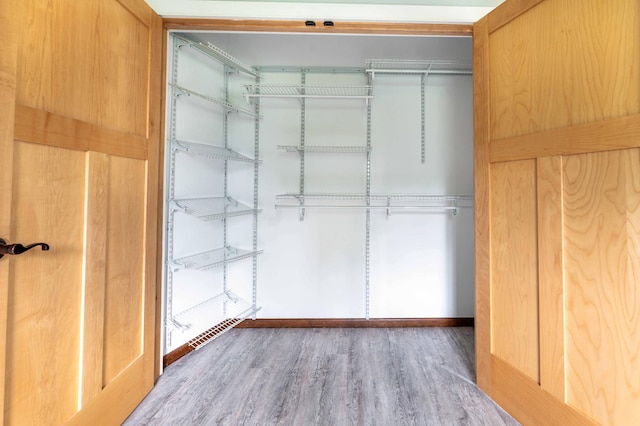 1430 Hoot Lake Dr, Fergus Falls, MN 56537 - spacious closet with wood finished floors
