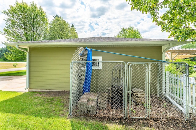 1430 Hoot Lake Dr, Fergus Falls, MN 56537 - view of side of home featuring a gate