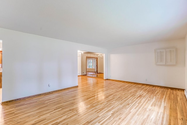 6108 Birchwood Rd, Woodbury, MN 55125 - spare room with light wood finished floors