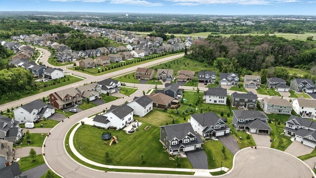 6439 Alvina Ct, Inver Grove Heights, MN 55077 - aerial overview of property's location featuring nearby suburban area