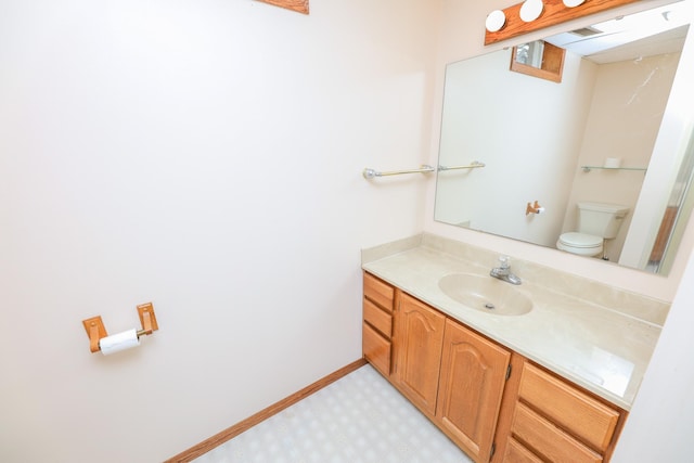 2303 Parkview Rd NE, Alexandria, MN 56308 - bathroom with vanity and tile patterned floors