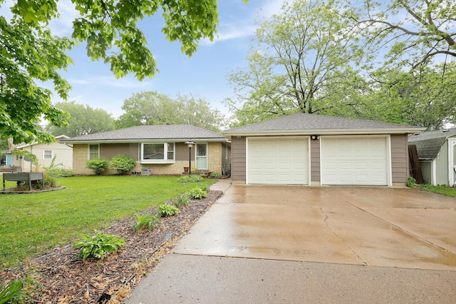 16725 Anna Trl SE, Prior Lake, MN 55372 - ranch-style house with a garage and a front yard