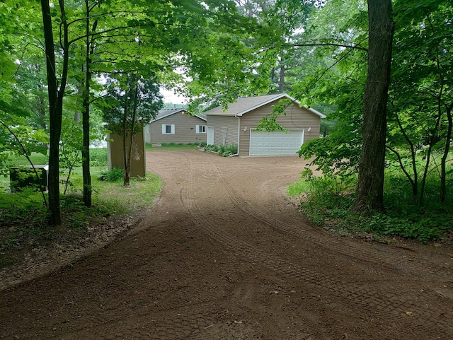 1959 79th St, Georgetown Twp, WI 54853 - single story home with driveway and a garage