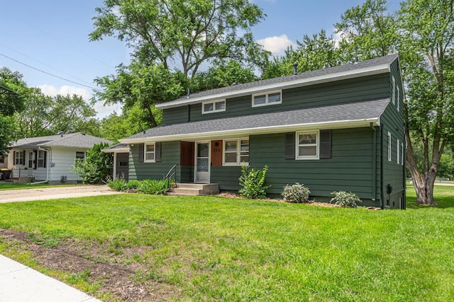 713 Sherman St, North Mankato, MN 56003 - bungalow-style home featuring a front yard and concrete driveway