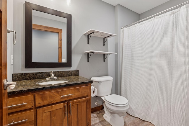 1664 Otter Way, New Richmond, WI 54017 - full bath featuring vanity, wood finished floors, and curtained shower