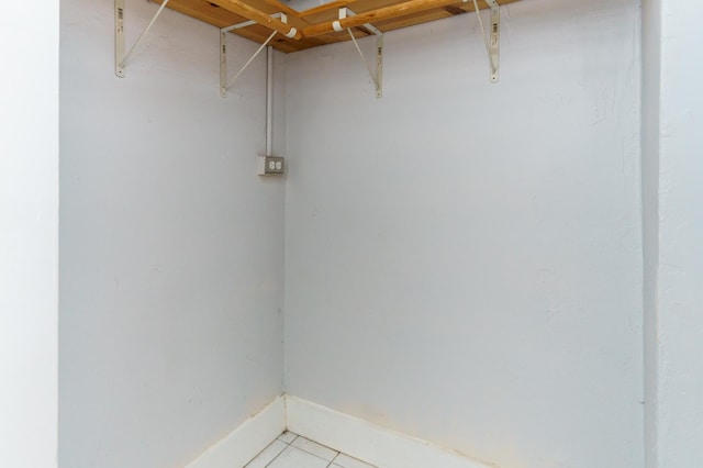 4720 Nicollet Ave Unit 5, Minneapolis, MN 55419 - walk in closet featuring light tile patterned floors