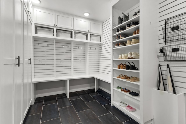 1541 Wexford Ct, Eagan, MN 55122 - mudroom with dark tile patterned floors