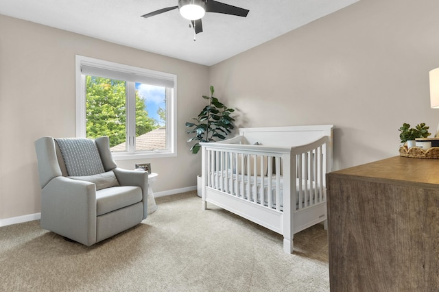 1541 Wexford Ct, Eagan, MN 55122 - bedroom featuring carpet flooring and a ceiling fan