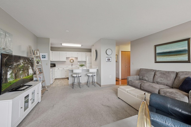6500 Woodlake Dr Unit 1006, Richfield, MN 55423 - living area with light carpet and baseboards