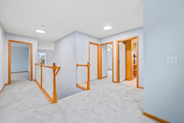 6800 Troy Ln N, Maple Grove, MN 55311 - corridor with an upstairs landing and carpet