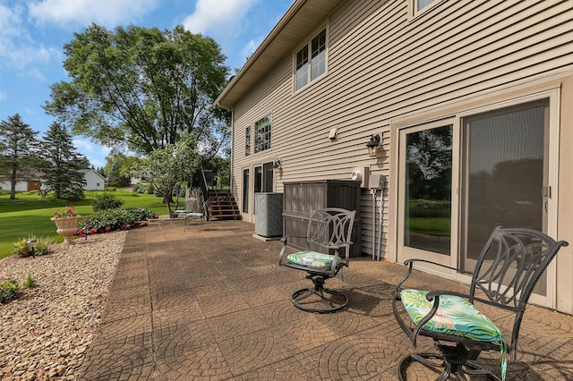 1506 Jackson Ave NE, Saint Michael, MN 55376 - view of patio / terrace featuring stairs