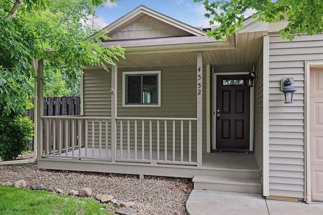 4552 131st St, Savage, MN 55378 - entrance to property with a porch